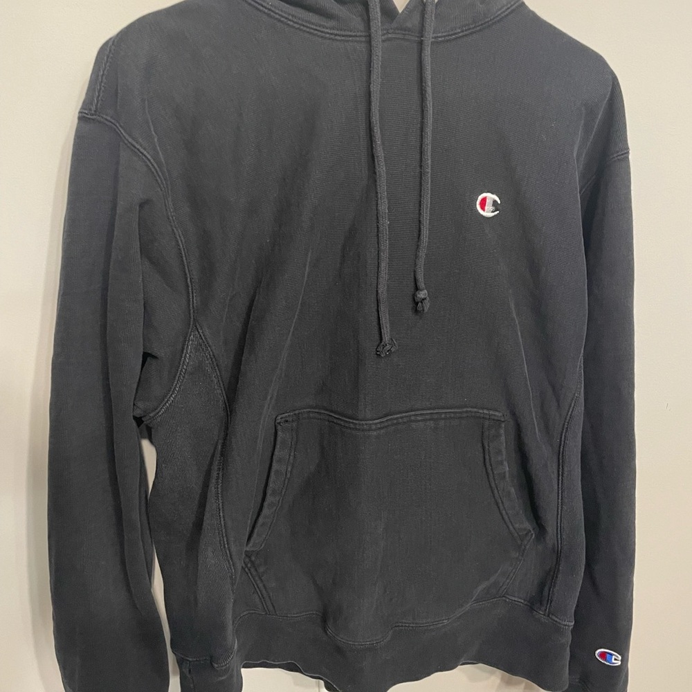 Champion Hoodie Black Medium